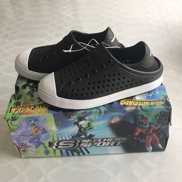 Skechers Other - Black Skechers Sport Aqua Surge Slip-On Shoe NEW